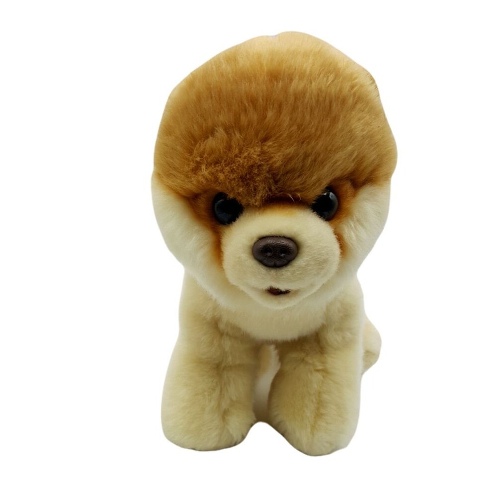GUND Boo the Pomeranian World's Cutest Dog 9" Beige Stuffed Animal Plush Toy EUC